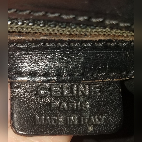 EUC Celine Vintage Macadam Shoulder Bag - Picture 4 of 16
